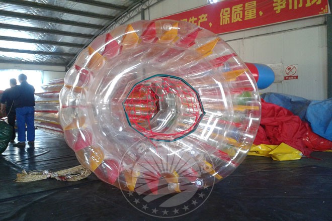 高阳透明水上滚筒